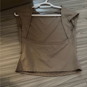 SHEIN Tan Women's Tunic Top